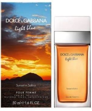 Dolce Gabbana Light Blue Sunset in Salina
